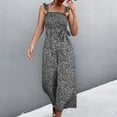 thumbnail image 6 of IROINNID Sleeveless Jumpsuit For Women Full-Length High Waist Boho Wide Leg Jumpsuit, 6 of 8
