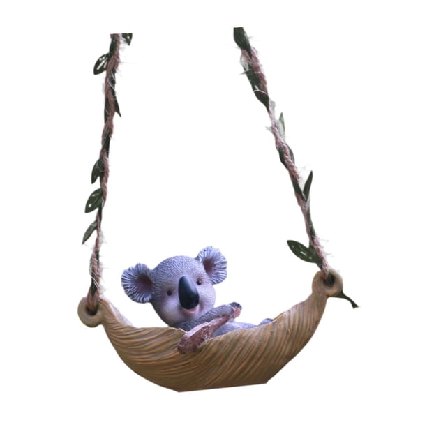 Decoración caprichosa de columpios de animales para disfrutar al aire libre Coala
