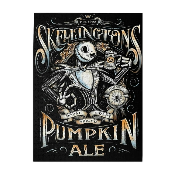 The Nightmare Before Christmas 500 Piece Jigsaw Puzzle Educational Toys & Games Family-Friendly Activity