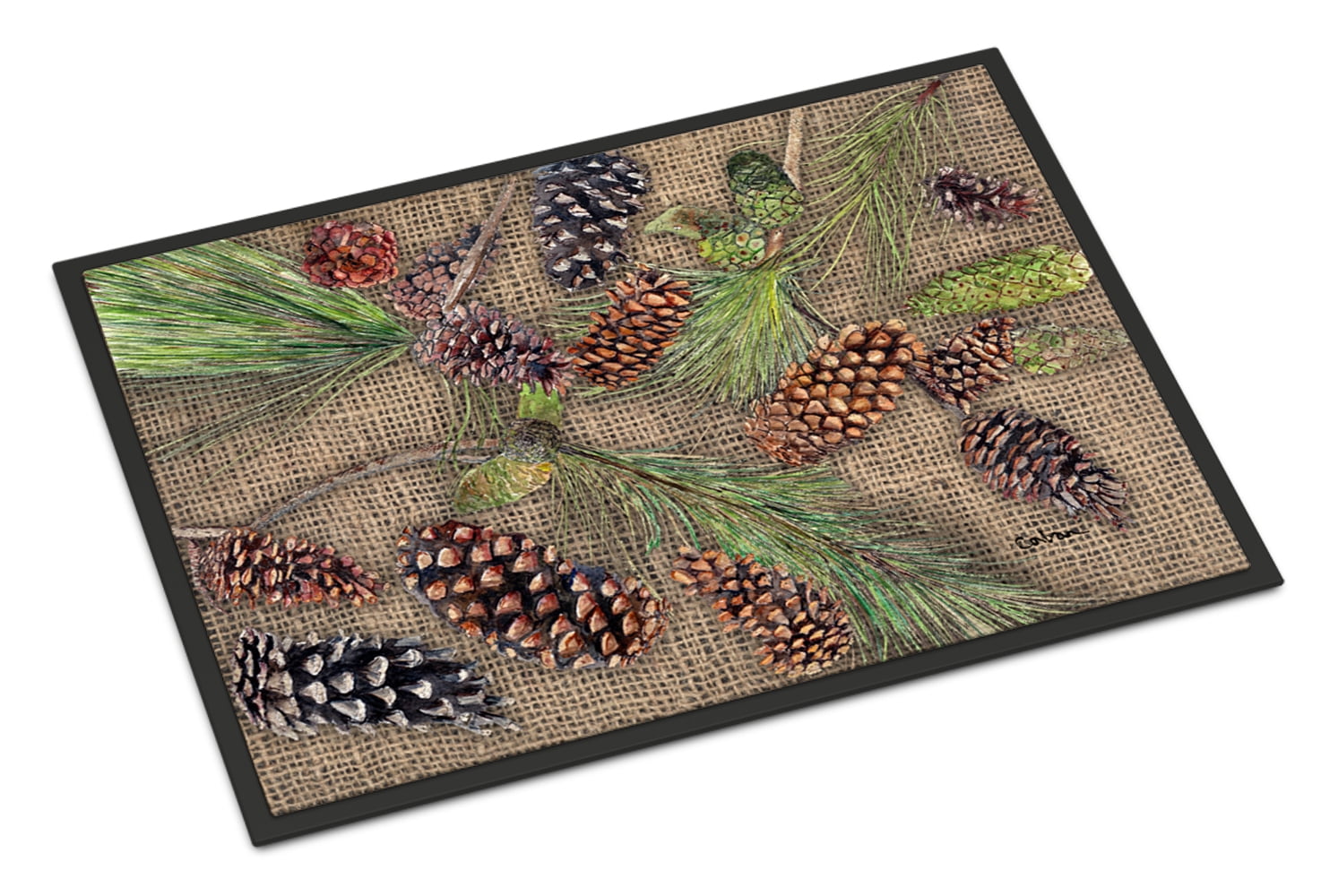 Pine Cones Door Mat Doormat