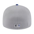 thumbnail image 6 of Men's New Era  Gray/Royal Milwaukee Brewers 2025 Batting Practice Low Profile 59FIFTY Fitted Hat, 6 of 7