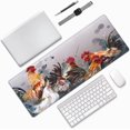 thumbnail image 2 of Large Mouse Pad Watercolor Chicken Extended Gaming Mouse Pad with Stitched Edges Laptop Computer Keyboard Mouse Mat Desk Pad for Work Game Office Home, 2 of 6
