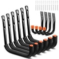 thumbnail image 1 of Garage Hooks HORUSDY, paquete de 10 ganchos utilitarios, 9 y 6 pulgadas, de alta resistencia, 1 of 9