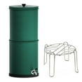 thumbnail image 3 of TFixol Green Powder-Coated Stainless Steel Water Filter K8626 with Stand for Outdoor Use, 3 of 7