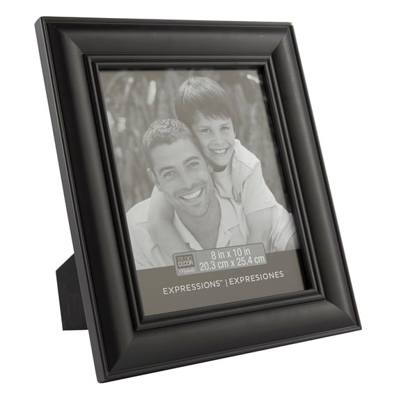 12 Pack: Black 8" x 10" Inner Ridge Frame Expressions by Studio Decor