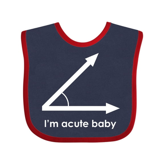 Inktastic I'm Acute Baby Boys or Girls Baby Bib