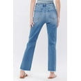 thumbnail image 5 of Mica Denim - Aniello Super High Rise Straight Leg Jeans (28" Inseam) - MDP-T203, 5 of 9