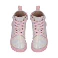 thumbnail image 4 of Botas Niña Tropicana Sinteticos Casuales Cañan Media Suela Baja Agujetas Resistentes rosa 17 Tropicana TR324004, 4 of 4