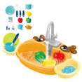 thumbnail image 1 of Fregadero de cocina Juguetes Jugar Ptos con agua corriente ños Juego de roles - Naranja Cervatillo anaranjado Zulema Juguetes de fregadero de cocina, 1 of 8