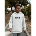 thumbnail image 2 of 4th Of July Gnomes Hoodie Juniors -Image by Shutterstock,  Medium, 2 of 4