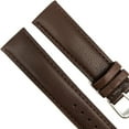 thumbnail image 2 of Long Brown Smooth Stitched Leather Band, 2 of 4