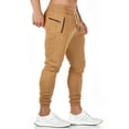 thumbnail image 5 of JAKANYQ Men's Gym Pants Workout Running Athletic Joggers Slim Fit Sport Track Pants With Zipper Pockets Elegant Leisure, 5 of 6