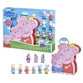 thumbnail image 3 of Peppa Pig Peppa's Adventures Peppa Maletín, George y sus Amigos, Juguete Preescolar, 9 Figuras con Hermanas Cebra, 3 of 4