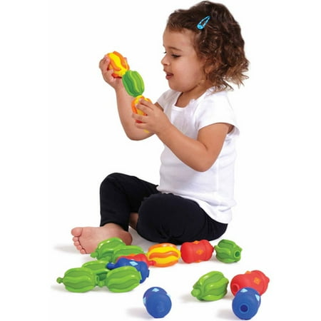 Edushape Snap Beads, 16-Piece