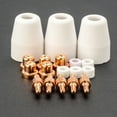 thumbnail image 2 of 18Pcs Plasma Cutter Consumables Kit for PT-31 LG-40 Electrode Tip Shield Cap Gas, 2 of 9