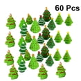 thumbnail image 2 of 60 piezas de resina creativa adornos para árboles de Navidad decoración de micropaisaje accesorio de navidad regalo artesanal (estilo aleatorio), 2 of 5
