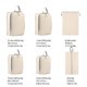 thumbnail image 3 of XWSHYW Almacenamiento de Ropa y Armarios. Bolsa de Almacenamiento de Viaje Portátil, Bolsa de Compresión para Seis Piezas, Artículos de Tocador, Cosméticos, Ropa, Zapatos, Bolsa de Almacenamiento de, 3 of 6