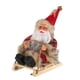thumbnail image 5 of Colgante de árbol de Navidad Muñeco de Papá Noel Decoración colgante Regalo nórdico Navidad Sombrero de fieltro rojo, 5 of 9