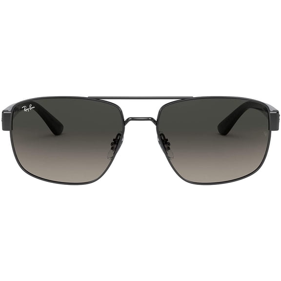 Ray-Ban Rb3663 Metal Rectangular Sunglasses