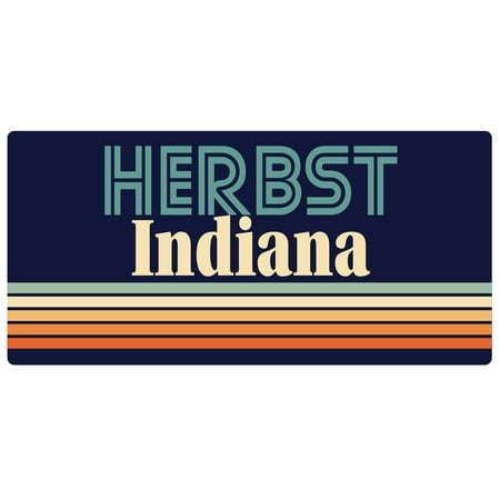 

Herbst Indiana 5 x 2.5-Inch Fridge Magnet Retro Design