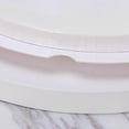 thumbnail image 3 of Plastic Transparent Cake Box Round Cake Packaging Boxes Organizer for Home Dessert Shop (White Double-layer) (10inch) 26-27s, 3 of 3