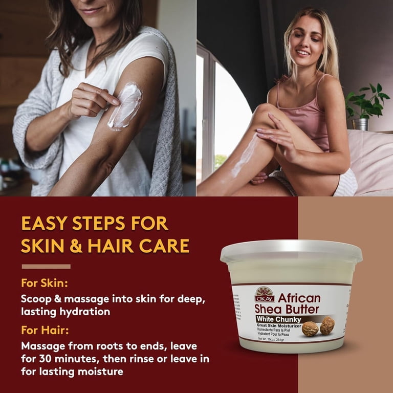 Okay Pure Naturals 100% Pure African Shea Butter photo 6