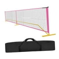 thumbnail image 4 of LOVIVER Portable Pickleball Net Set 22ft Sports Net for Backyard Pickleball Training Pink Yellow, 4 of 8