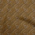 thumbnail image 1 of oneOone Polyester Spandex Brown Fabric Abstracts Fabric For Sewing Printed Craft Fabric By The Yard 56 Inch Wide, 1 of 5