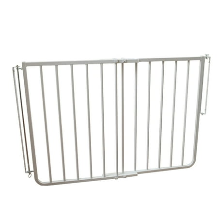 Cardinal Gates Stairway Special Indoor Aluminum Child & Pet Safety Gate SS30 - White
