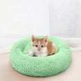 thumbnail image 3 of JLFNYA Calming Dog Bed,Plush Anti-Anxiety Donut Dog Bed for Small Medium Large Dogs,Warming Cozy Soft Cute Round Washable,Marshmallow Cuddler Nest Pet Bed,30*30cm, 3 of 4