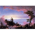 thumbnail image 2 of Art.com Above the Clouds at Sunrise Stretched Canvas Print Wall Art by Frederic Edwin Church, 18" x 12", 2 of 4