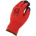 thumbnail image 4 of Better Grip Winter Insulated Double Lining Rubber Coated Work Gloves, 3 pairs/pack, Red / Medium, 4 of 5