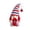 Red, variant on July 4th Decor, Swedish Tomte Gnome Plush Doll, Summer Holiday Gathering, Lucky Faceless Elf Figurine, Patriotic Red Theme, Brings Good Luck and Joy