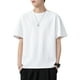 thumbnail image 1 of Camiseta hombre, Camiseta de manga corta para hombre Camisetas de algodón sólido con cuello redondo Tomshoo 3X-grande, 1 of 7