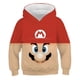 thumbnail image 1 of Ropa infantil con estampado creativo de Super Mario, sudadera informal de calle para hermano, sudadera deportiva para exteriores, sudadera con capucha para hermano de 2 a 14 años, 1 of 5