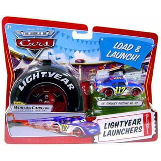 レア！Disney Pixar Cars LIGHTYEAR LAUNCHERS Disney Cars Lightyear Launchers Lightning McQueen Diecast Car