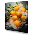 thumbnail image 2 of Designart "Twisting Orange Tropical" Fruits Wall Art Living Room, 2 of 7