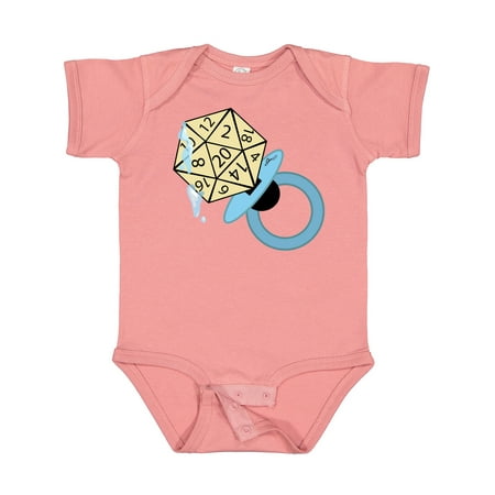 

Inktastic Natural 20 Pacifier Gift Baby Boy or Baby Girl Bodysuit