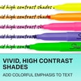 thumbnail image 4 of Sharpie Pocket Highlighters, Narrow Chisel Tip, 6 Assorted Fluorescent Colors, Value Pack, 36 Count, 4 of 4