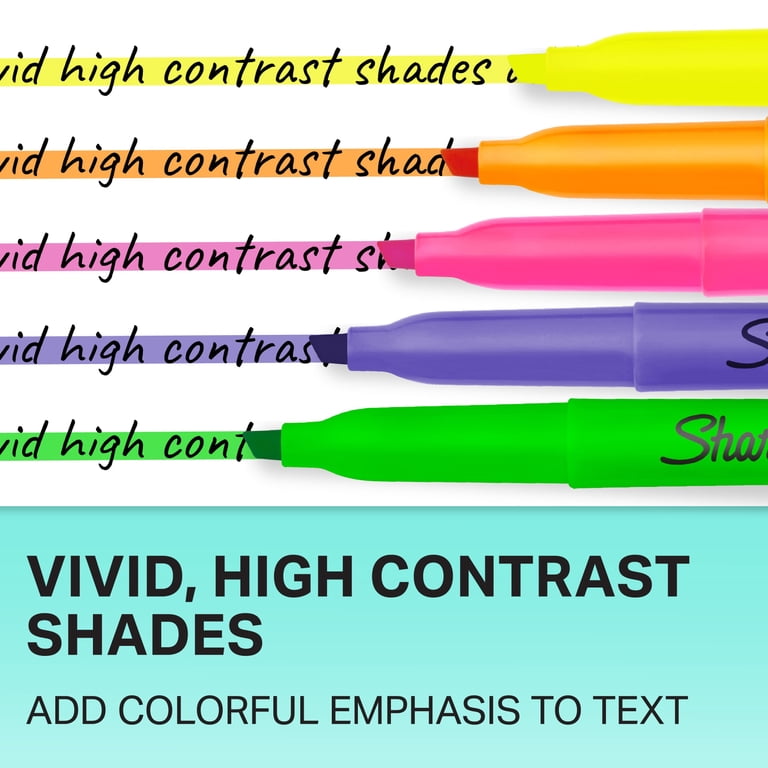 Sharpie Pocket Highlighters, Chisel Tip, 12 Count photo 4