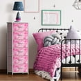 thumbnail image 2 of Sorbus 6-Drawer Fabric Dresser for Kids - Tall Storage Tower, Closet Organizer with Steel Frame & Wood Handles for Nursery, Playroom & Bedroom, Tie-Dye Pink, 2 of 6