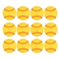 thumbnail image 1 of 9 Inch Baseball Soft Foam Baseballs Bulk Training Baseball Unmarked Baseballs for Youth, Yellow 12 Pack, 1 of 6