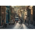 thumbnail image 2 of Tagliarino, Marco 18x13 Black Ornate Wood Framed with Double Matting Museum Art Print Titled - Streets Of Matanzas, 2 of 4