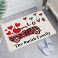 thumbnail image 4 of Fiudx Artículos en oferta con ofertas flash Felpudos de bienvenida para el día de San Valentín Alfombras para el hogar Decoración Alfombra para sala de estar, 4 of 6