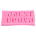 thumbnail image 1 of Molde para pasteles DIY, molde para pasteles con forma de número hecho en casa, molde para pasteles, estética elegante, 1 of 8