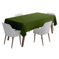 thumbnail image 1 of Vargottam Indoor/Outdoor Tablecloth 58 x 120" Inch Rectangular Tablecloth Waterproof Patio Table Cloths, Spring/Summer Table Covers for Backyard Circular Table/BBQs/Picnic - Dark Green, 1 of 6