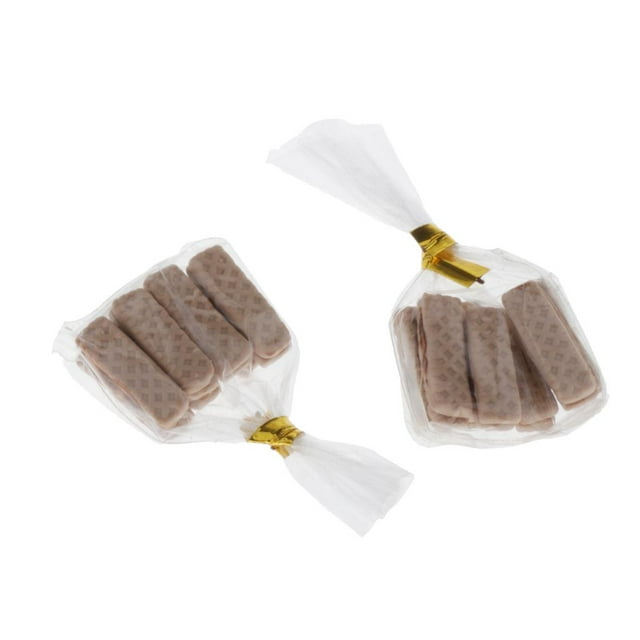 Pack Muñecas en Miniatura Galletas Juguetes para Panadería Galletas Decoraciones para Marrón claro