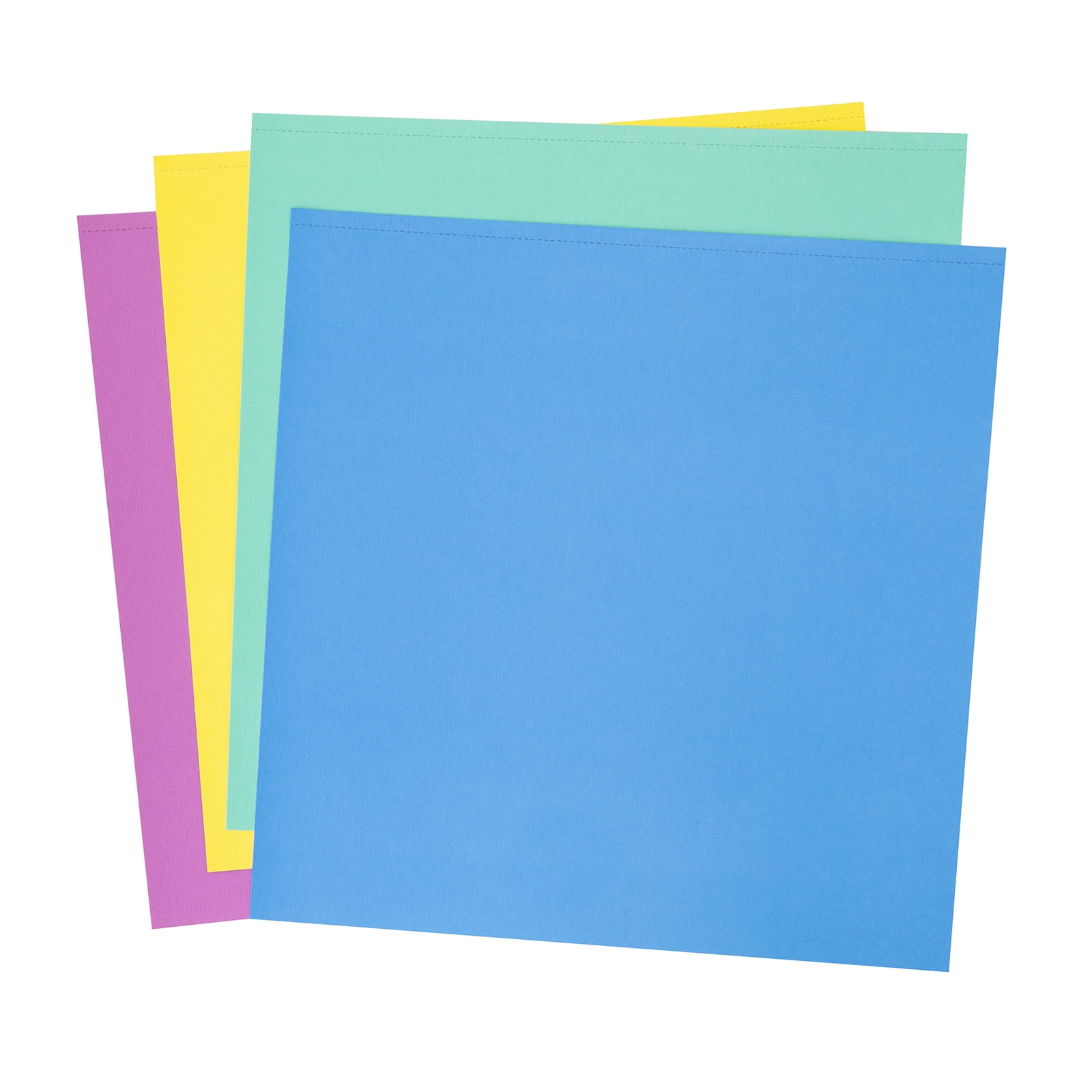 Colorbok Textured Cardstock Pad 12x12 30/Pkg Bright Days
