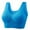 Blue, variant on LYMAYTER Sports Bras for Women Seamless Pullover Bralette Yoga Running Comfort Breathable Bra S-6XL