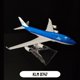 thumbnail image 1 of Réplica de avión de metal a escala 1:400, modelo de avión Yellow Bird tailandés NOK fundido a presión, miniatura de aviación, decoración para el hogar y la oficina, juguete para niño 97.KLM B747, 1 of 6